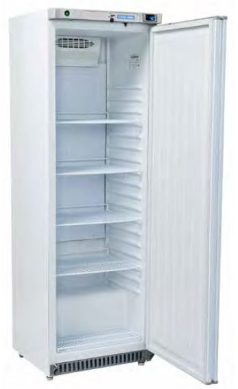 Armario frigorífico 400 Lts de Conservação temperaturas positivas ou negativas, Interior Abs, Exterior em SK ou inox scotch-brite
