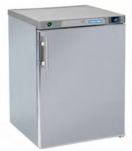 Armario frigorífico Baixo 170 Lts de Conservação temperaturas positivas ou negativas, Interior Abs, Exterior em inox scotch-brite
