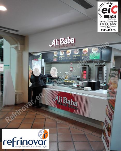 Imagem final da loja de kebabs do Ali Baba