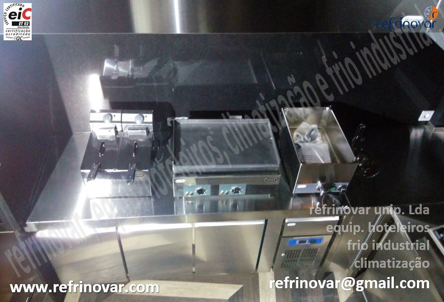 Fritadeira eléctrica dupla junex, fry-top eléctrico de bancada, banho-maria GN1-1 com torneira